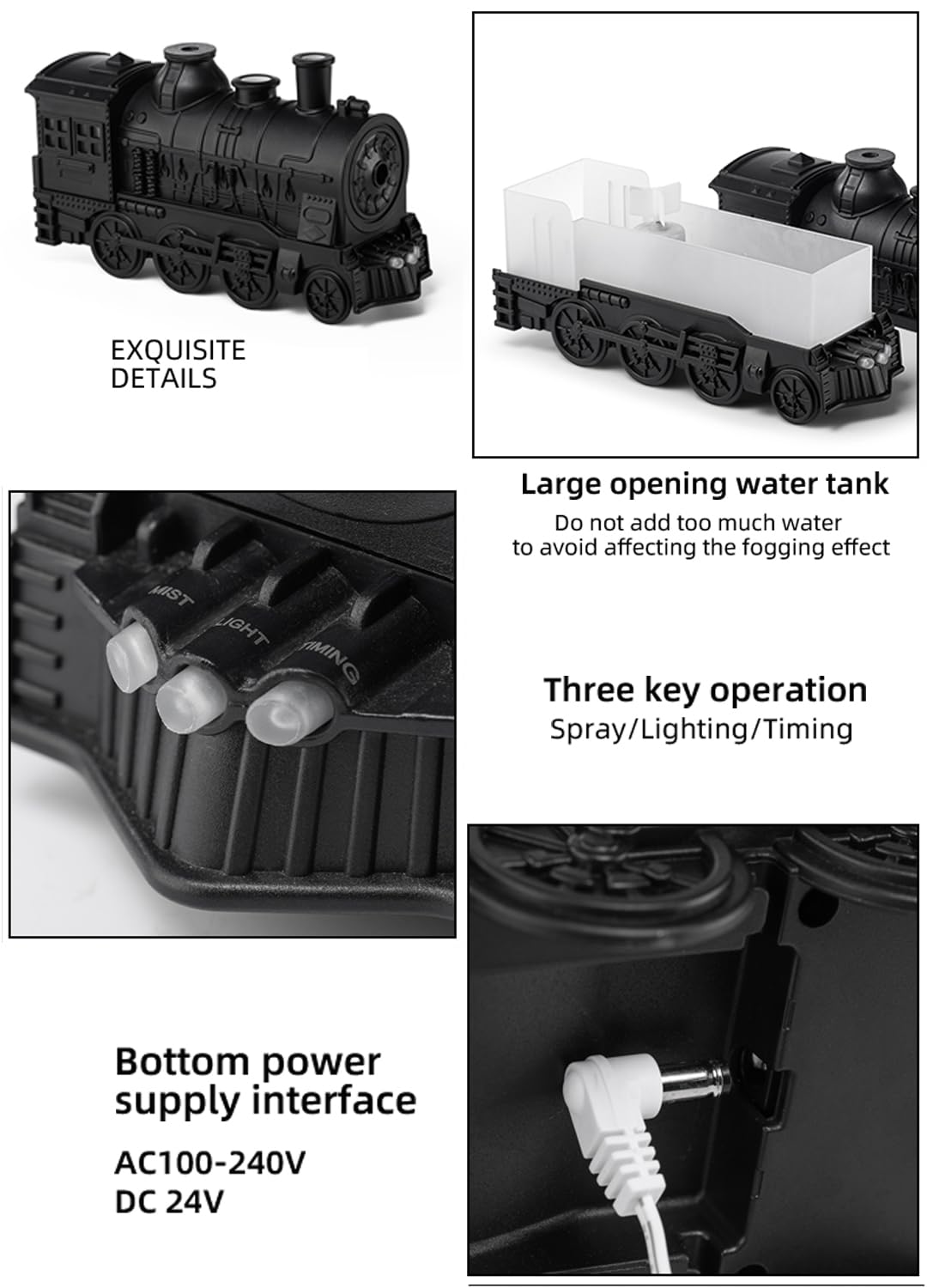 Whimsical Stream Train Aroma Diffuser