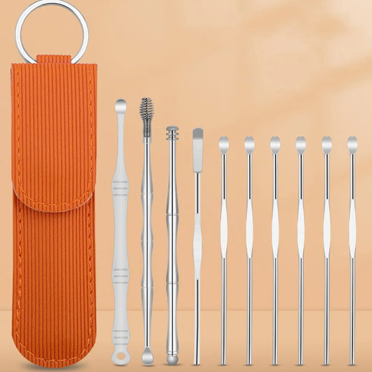 Spring Ear Wax Cleaner Tool Set
