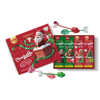 TastySounds - Christmas Music Lollipop New 4 Flavor-Mix