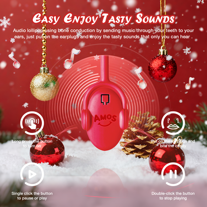 TastySounds - Christmas Music Lollipop New 4 Flavor-Mix